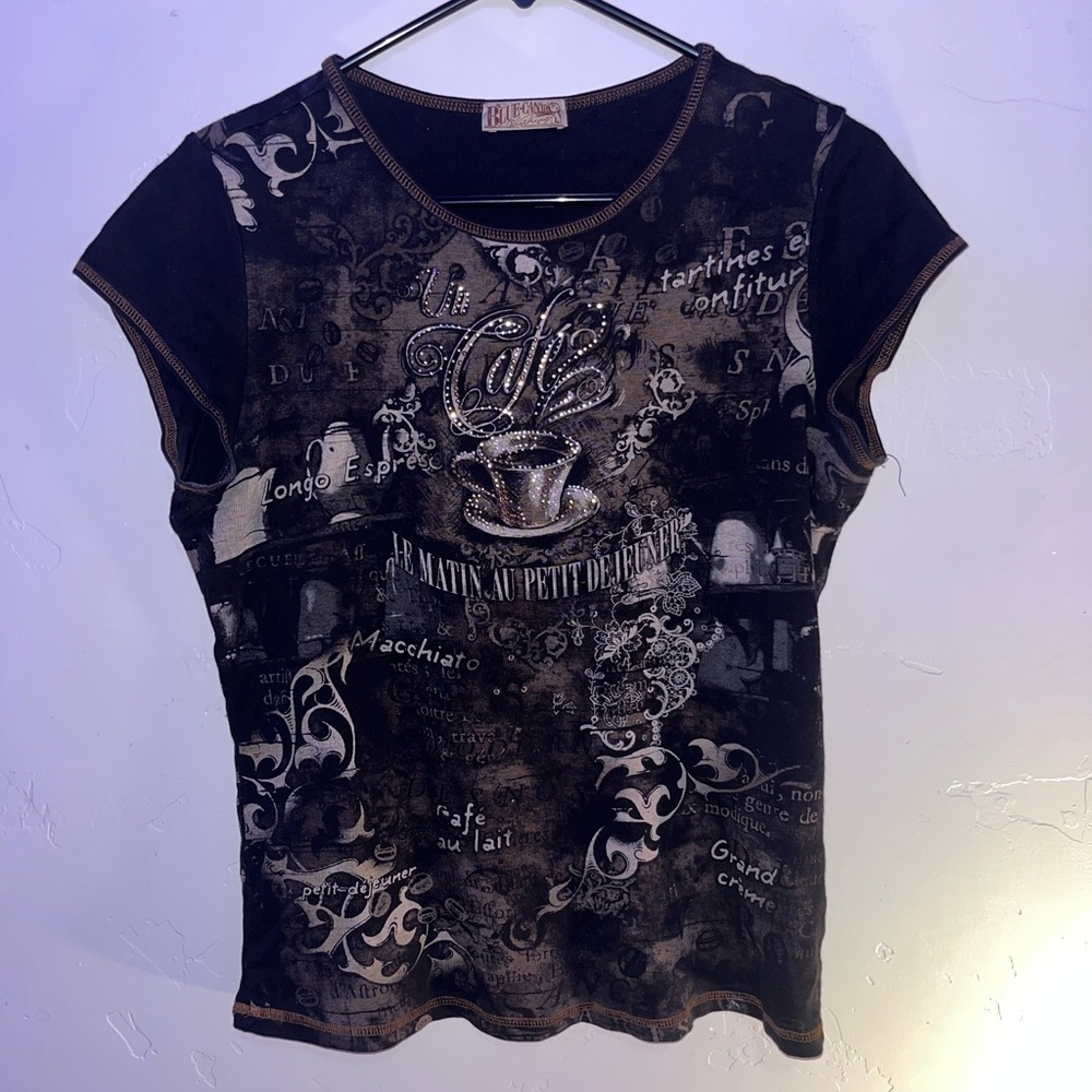 blue canyon clothings coffee shirt